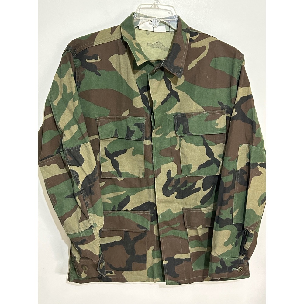 Propper Camo Military Style Field Jacket Coat‎ Woodland Pattern